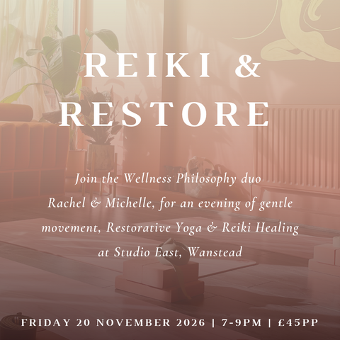 Reiki & Restore Workshop Ticket (Friday 20 November 2026)