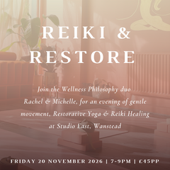 Reiki & Restore Workshop Ticket (Friday 20 November 2026)